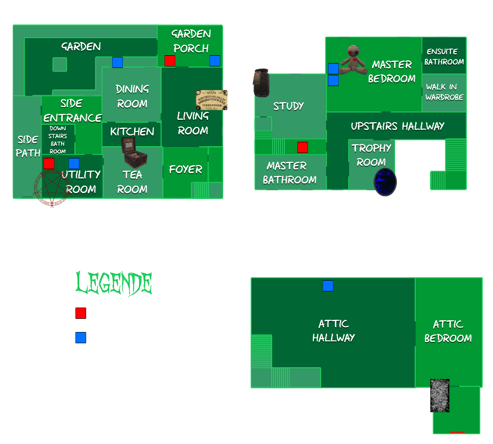 Plan de Bleasdale Farmhouse